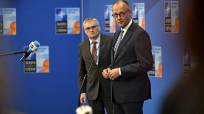 Kanzler Merz nimmt erstmals an einem Nato-Gipfel teil. (Foto: Emmi Korhonen/Lehtikuva/dpa)