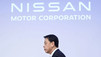 Nissan-Präsident Makoto Uchida kündigte am Donnerstag harte Sparmaßnahmen für den Konzern an. (Foto: ---/kyodo/dpa)