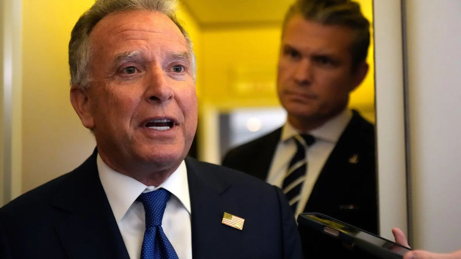 Witkoff bestätigt 15-Punkte-Plan (Archivbild). (Foto: Mark Schiefelbein/AP/dpa)