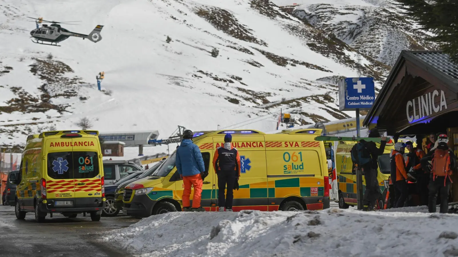 Trotz des Unglücks: Die Skistation soll am Sonntag wiedereröffnet werden. (Foto: Verónica Lacasa/EUROPA PRESS/dpa)