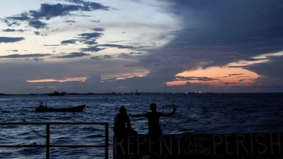 Die Fähre war auf dem Weg zwischen der Hauptstadt Georgetown und der abgelegenen Gemeinde Port Kaituma verunglückt. (Foto: Matias Delacroix/AP/dpa)