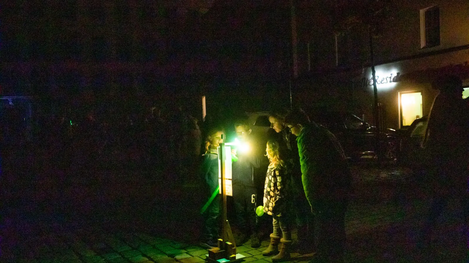 Die Grüne Nacht in Ansbach lockt zahlreiche Besucher an. (Foto: Evi Lemberger)