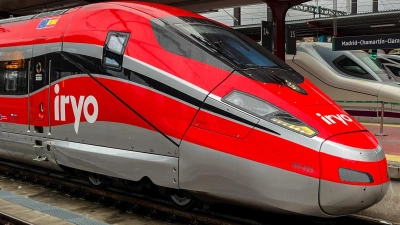 Einer der in den Unfall verwickelten Züge stammt vom privaten Anbieter Iryo. (Symbolbild) (Foto: Jan Woitas/dpa)