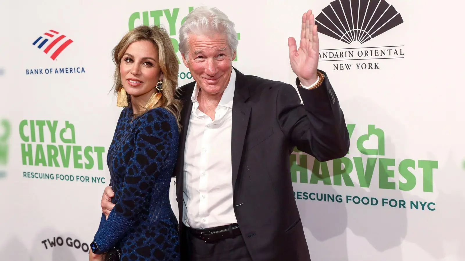 Richard Gere erzählt, dass seine Frau Alejandra Silva ihn bei ihrer ersten Begegnung für einen anderen Hollywoodstar gehalten habe.  (Foto: Andy Kropa/Invision via AP/dpa)