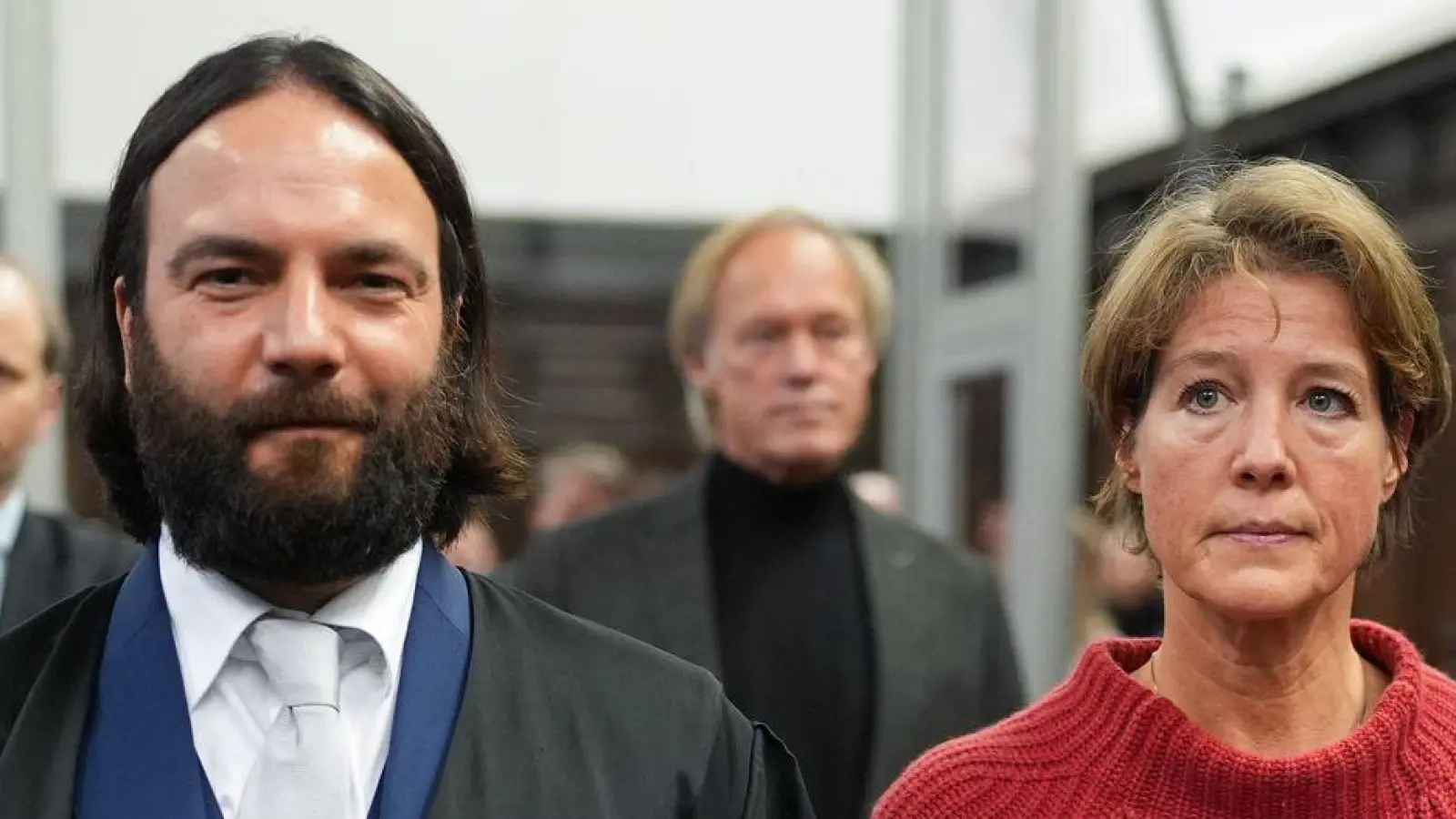 Christina Block ist eine von sieben Angeklagten im Prozess vor dem Landgericht. (Foto: Marcus Brandt/dpa-Pool/dpa)