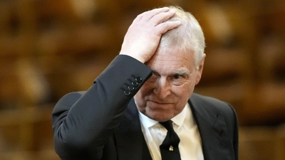Der frühere Prinz Andrew untervermietete Teile seines luxuriösen Anwesens in Windsor. (Archivbild) (Foto: Aaron Chown/PA Wire/dpa)