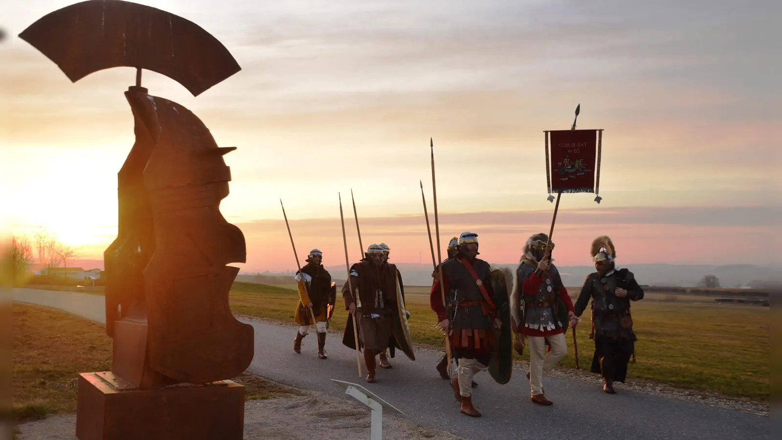 In Ruffenhofen waren einst römische Soldaten stationiert, heute gibt das Limeseum Einblick in die Antike. Begleitet ist das Museum auch regelmäßig von Veranstaltungen mit Schauwert. (Foto: Peter Tippl)