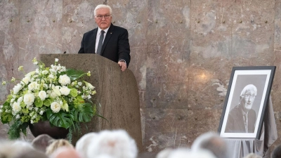 Bundespräsident Steinmeier und Philosoph Habermas waren bis zuletzt in Briefkontakt.  (Foto: Boris Roessler/dpa)