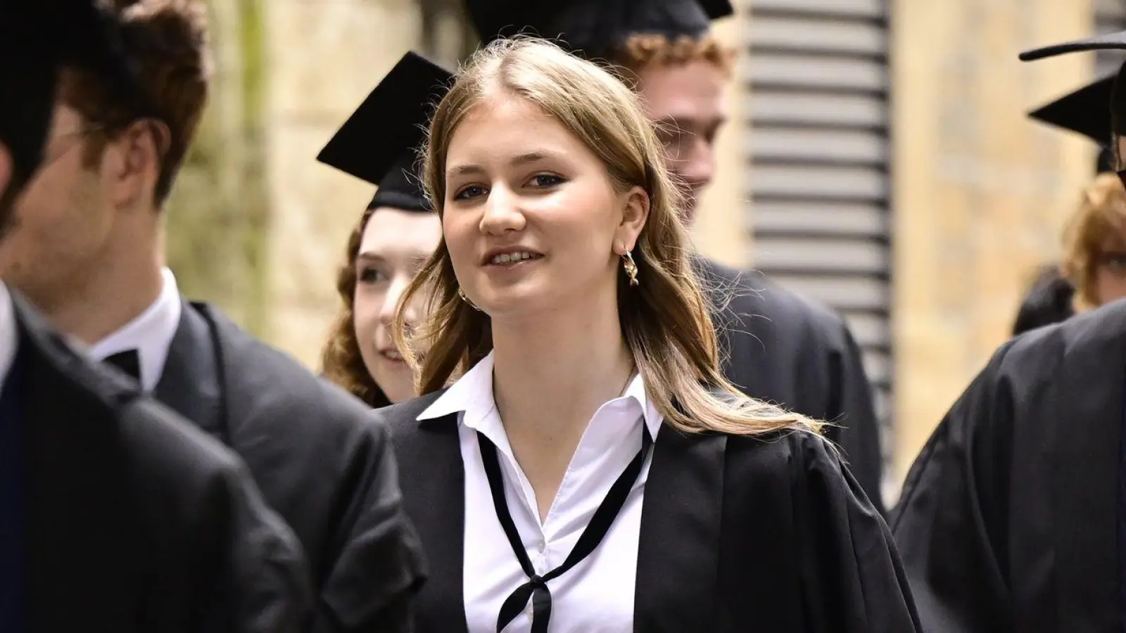 Planmäßig würde die belgische Kronprinzessin Elisabeth ihr Masterstudium im Mai 2026 beenden. (Archivbild) (Foto: Laurie Dieffembacq/Belga/dpa)