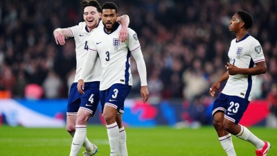 England feierte den zweiten Sieg in der WM-Qualifikation (Foto: Mike Egerton/PA Wire/dpa)