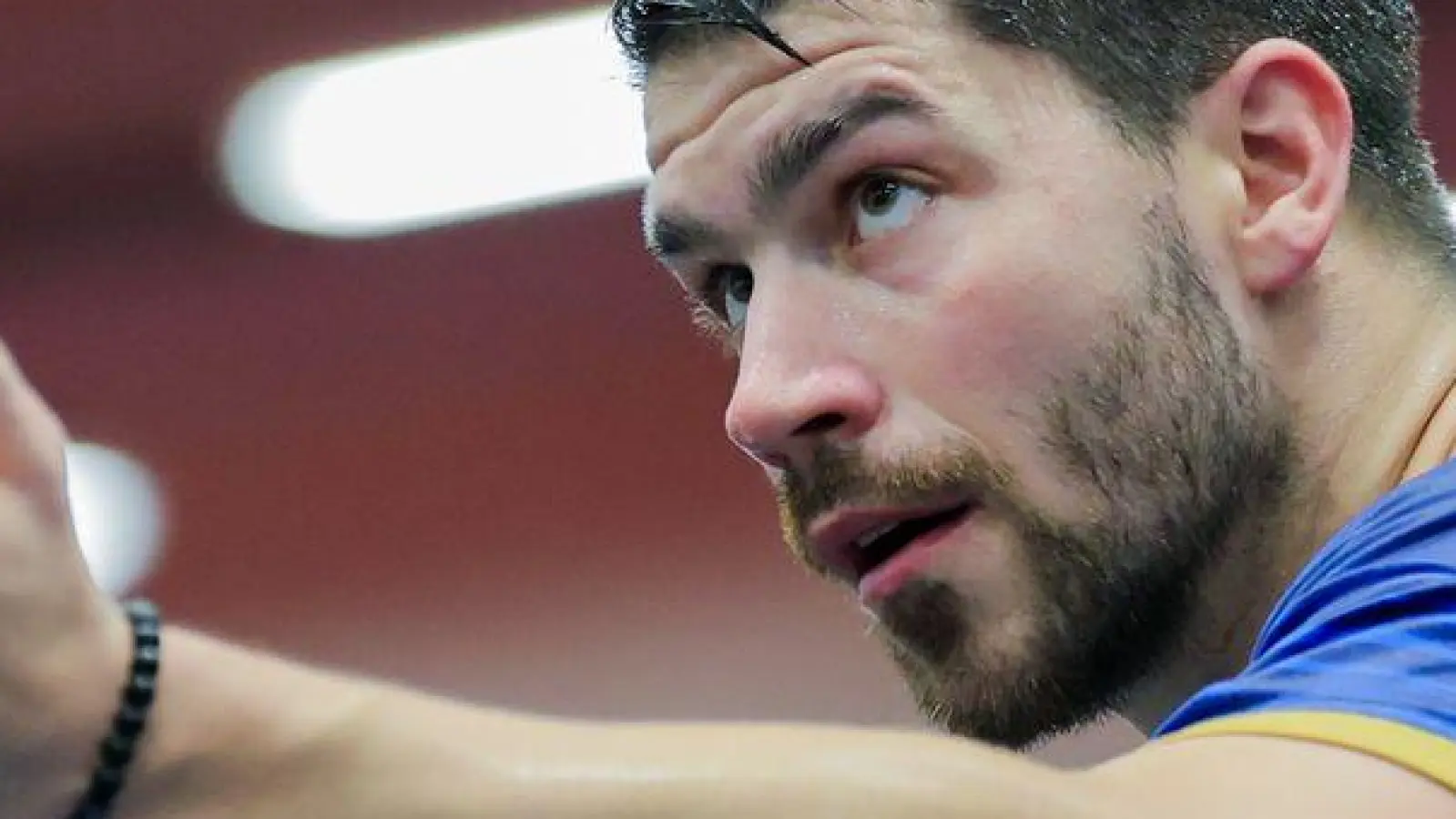 Im EM-Halbfinale: Patrick Franziska und die deutsche Tischtennis-Nationalmannschaft. (Foto: Rolf Vennenbernd/dpa)