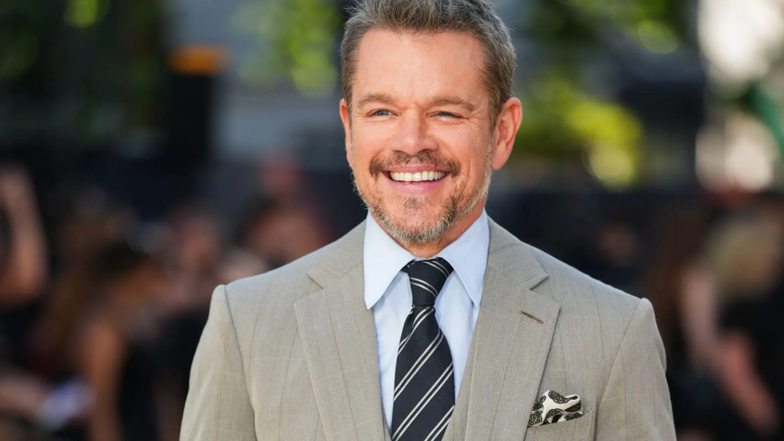 Oscar-Preisträger Matt Damon hatte eigenen Angaben zufolge in seinem neuen Film „Die Odyssee“ eine Frau als Stunt-Double. (Archivbild) (Foto: Scott A Garfitt/Invision/AP/dpa)