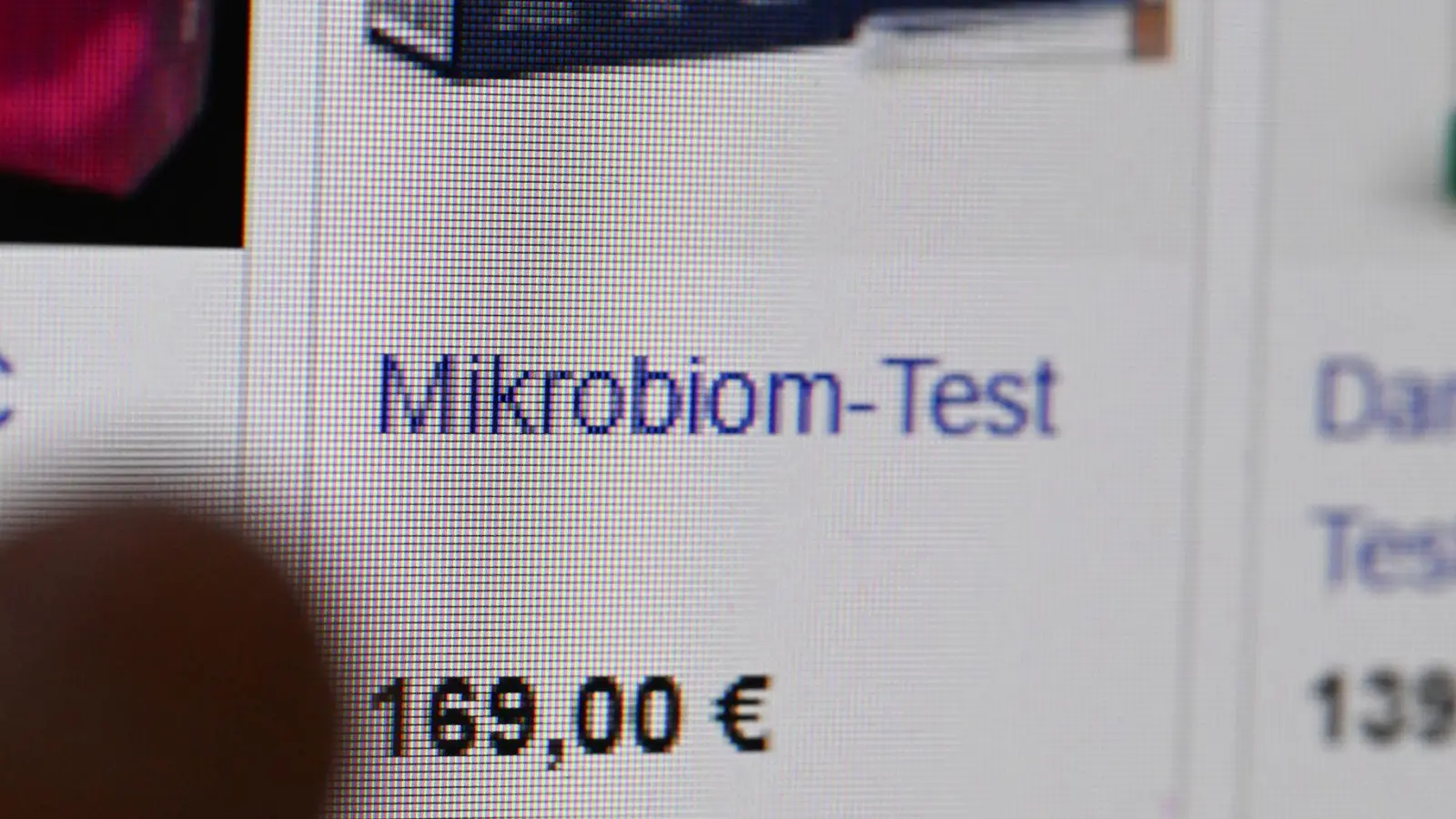 Mikrobiom-Tests seien wenig aussagekräftig und kostspielig, warnt eine Expertin. (Foto: Bernd Weißbrod/dpa)