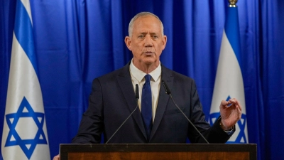 Oppositionsführer Benny Gantz will Netanjahu bei einem Geisel-Deal helfen (Archivbild).  (Foto: Ohad Zwigenberg/AP)
