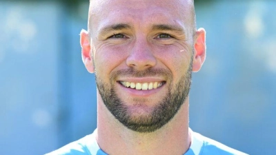Münchens Patrick Hobsch erzielte das 2:2 gegen Viktoria Köln. (Foto: Felix Hörhager/dpa)