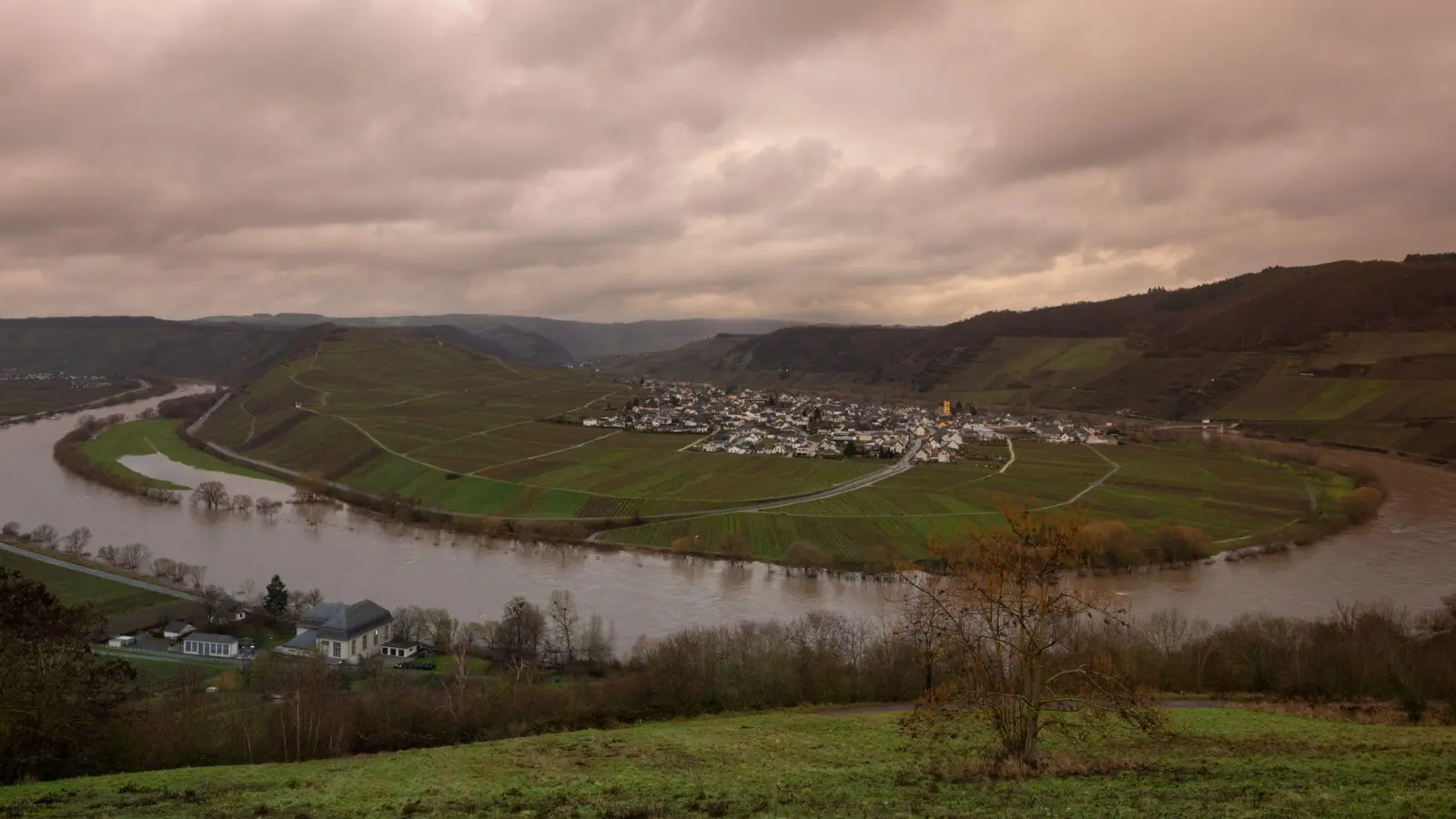 Die Sperrung der Mosel nach einem Schleusen-Unfall betrifft die Flusskreuzfahrt erheblich. (Foto: Harald Tittel/dpa/dpa-tmn)