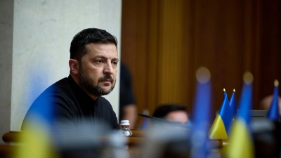 Selenskyj: Es steht in unserer Verfassung, dass wir keine Gebiete abtreten. (Archivbild) (Foto: Vadym Sarakhan/AP/dpa)