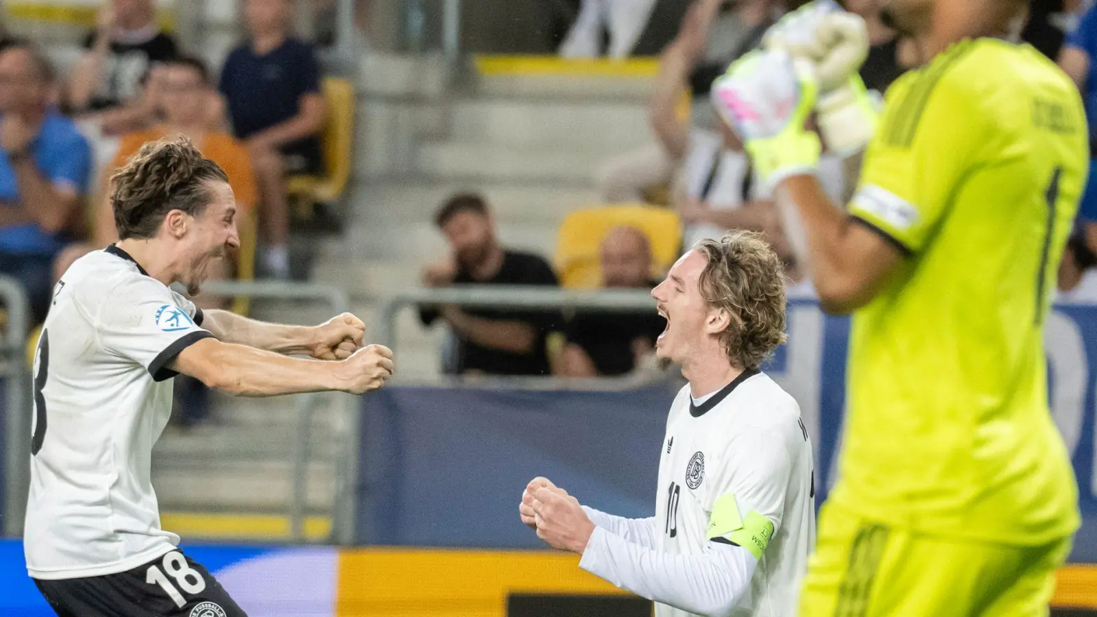 Gibt es nach dem Halbfinale wieder deutschen Jubel? (Foto: Martin Baumann/TASR/dpa)