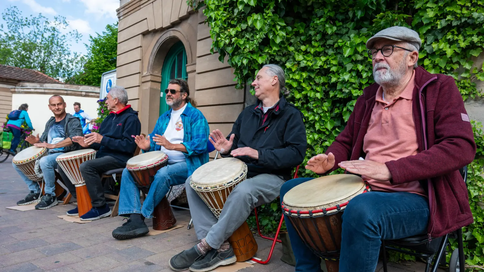 Der Sparkassenlauf 2025 in der Altstadt von Ansbach. (Foto: René Chlopotowski)