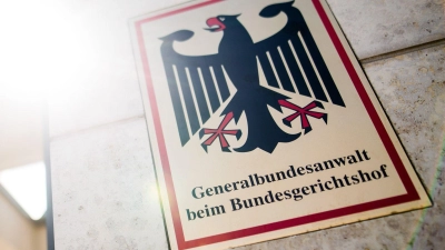 Die Bundesanwaltschaft lässt Räumlichkeiten in Berlin und Frankfurt am Main durchsuchen. (Archivbild) (Foto: Christoph Schmidt/dpa)