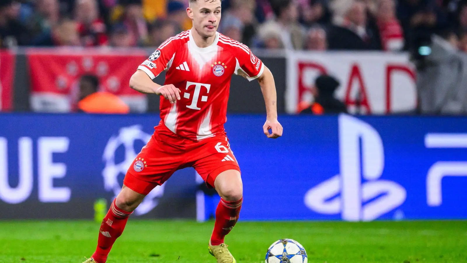 Fehlt dem FC Bayern: Mittelfeldchef Kimmich. (Archivbild) (Foto: Tom Weller/dpa)