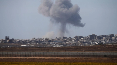 Seit Tagen fliegt die israelische Luftwaffe im Zuge der neuen Großoffensive massive Angriffe. (Foto: Ohad Zwigenberg/AP/dpa)