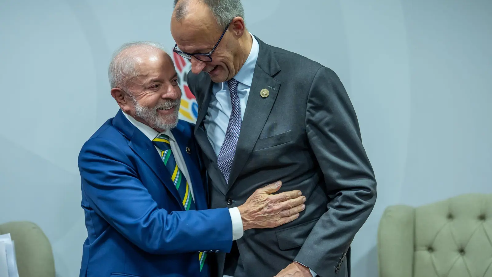 Der Brasilien-Besuch des Kanzlers im November hatte für Verstimmungen gesorgt, auf die dann aber die Versöhnung folgte, (Foto: Michael Kappeler/dpa-pool/dpa)