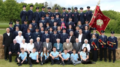 Die Mitglieder der Freiwilligen Feuerwehr Thann.  (Foto: Fotostudio Brenne, Feuchtwangen)