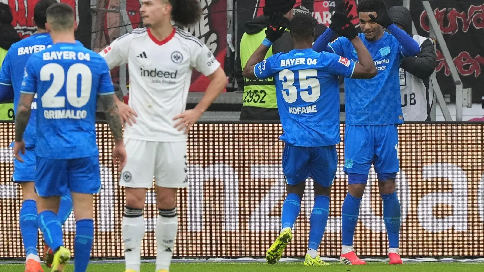 Es läuft nicht bei der Eintracht. (Foto: Marc Schüler/dpa)