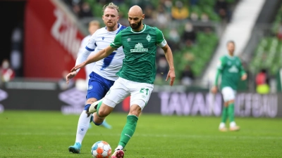 Mit Werder Bremen stieg Ömer Toprak erst ab und dann direkt wieder auf. (Foto: Carmen Jaspersen/dpa)