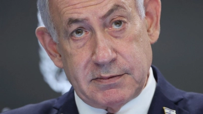Der israelische Ministerpräsident Benjamin Netanjahu erhöht den Druck auf Katar. (Archivbild) (Foto: Abir Sultan/Pool EPA/dpa)