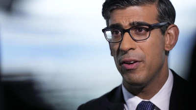Experten zufolge verstärkt sich der Eindruck, dass Premier Rishi Sunak den eigenen Laden nicht im Griff hat. (Foto: Alastair Grant/PA Wire/dpa)