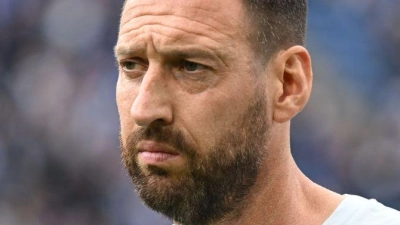 Mitch Kniat arbeitet in Zukunft nicht mehr für Arminia Bielefeld. (Archivbild) (Foto: Carmen Jaspersen/dpa)