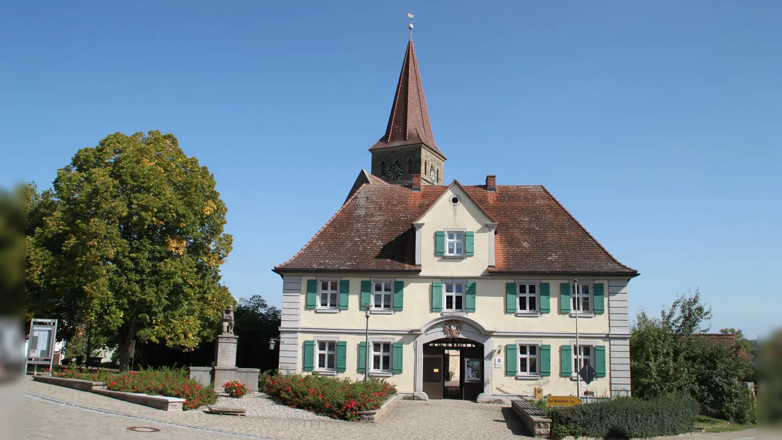 Ergersheim feiert vom 21. bis 26. Oktober Kirchweih.  (Foto: Hans-Bernd Glanz)