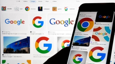 Die Quartalsergebnisse von Google ließen bisher keine Einbußen durch die neue KI-Konkurrenz erkennen. (Archivbild) (Foto: Richard Drew/AP/dpa)