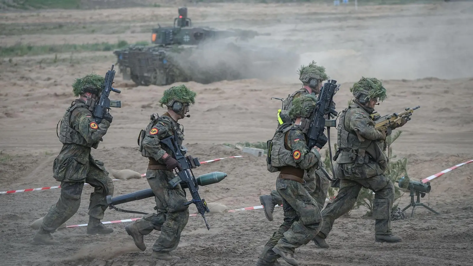 Abschluss der Nato-Übung Quadriga 2024 (Foto: Kay Nietfeld/dpa)