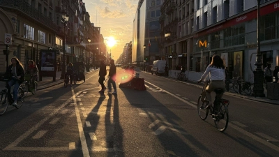 Paris investiert Millionensummen in den Ausbau des Radwegenetzes. (Archivbild) (Foto: Rachel Boßmeyer/dpa)