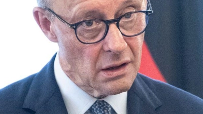 Merz sieht Chancen, aber auch Risiken der KI. (Foto: Marijan Murat/dpa)