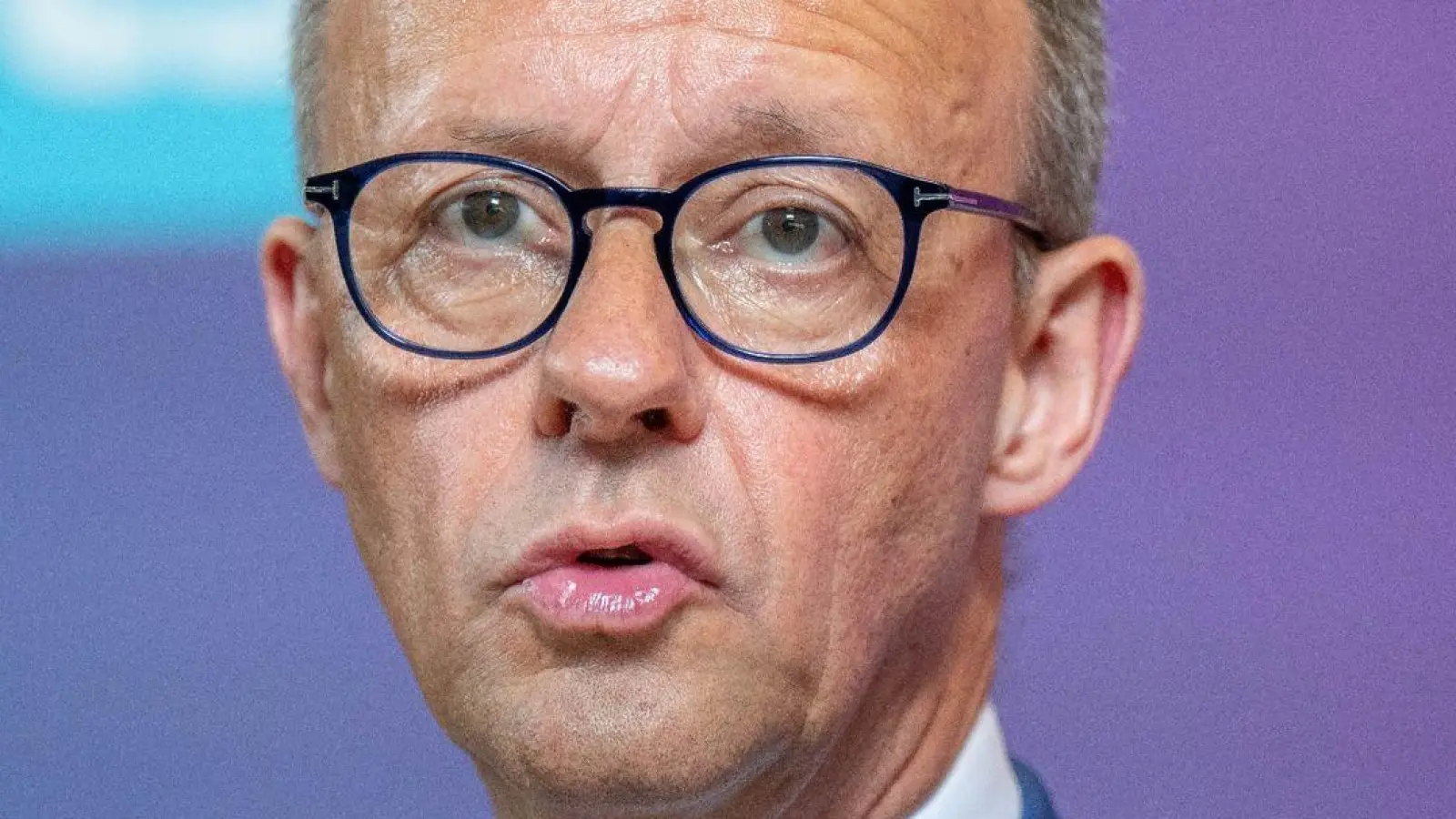 „Wir überlassen diese Debatte nicht anderen“: Friedrich Merz. (Foto: Michael Kappeler/dpa)