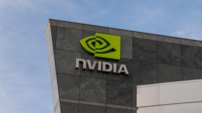 Nvidia ist mit seinen Produkten für Rechenzentren der zentrale Motor des KI-Booms. (Foto: Andrej Sokolow/dpa)