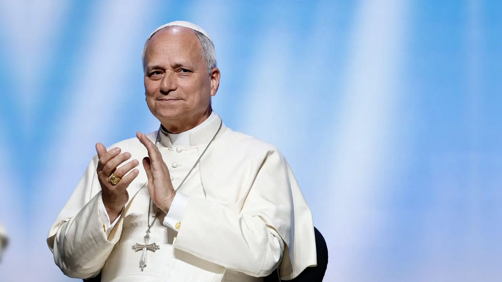 Papst Leo XIV. will auch nach Deutschland kommen. (Foto: Benoit Tessier/Reuters Pool via AP/dpa)