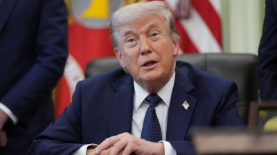 Trump will Waffenruhe im Libanon verlängern. (Foto: Mark Schiefelbein/AP/dpa)