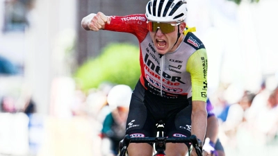 Georg Zimmermann fährt als deutscher Meister zur Tour de France. (Foto: Uwe Anspach/dpa)