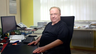 Peter Wilde vom Rothenburger Amt für Soziale Angelegenheiten in seinem Büro am Grünen Markt.  (Foto: Irmeli Pohl)