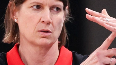 Ihre Zeit beim DBB endet: Lisa Thomaidis. (Foto: Christian Charisius/dpa)