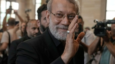 Der Iran bestätigt den Tod des Generalsekretärs des Nationalen Sicherheitsrates, Ali Laridschani. Foto Archiv (Foto: Bilal Hussein/AP/dpa)