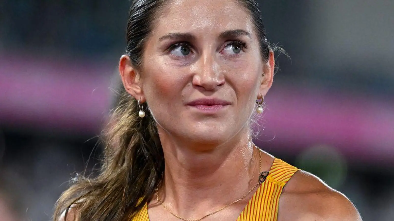 Gesa Krause gewann zum dritten Mal EM-Gold über 3.000 Meter Hindernis. (Foto: Sven Hoppe/dpa)