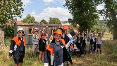 Ein Ausschnitt aus dem Bewerbungsvideo von Josch Rößler (vorne rechts) und Christopher Zengel (links). (Foto: Josch Rößler)