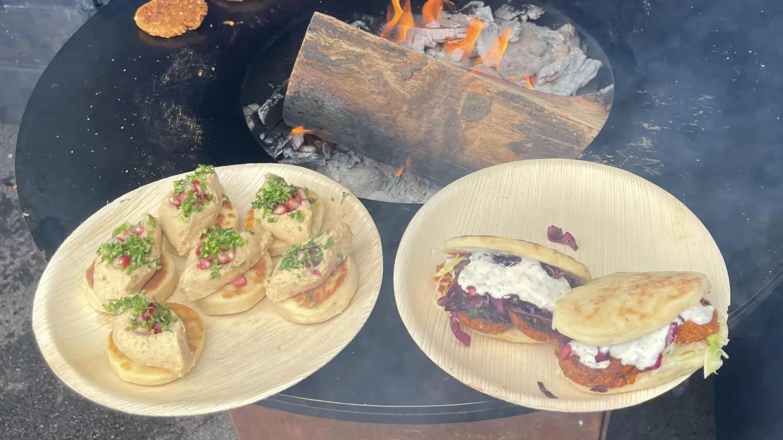 Freestyle-Grillen am Freitag in Bad Windsheim: Granatapfelkerne und rote Linsen sind Pflicht. (Foto: Anna Beigel)