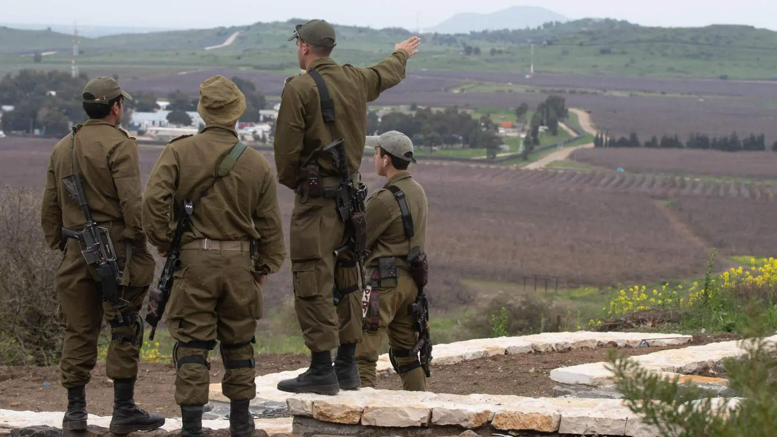 Zu einem 1974 mit Syrien geschlossenen Waffenstillstandsabkommens gehört eine entmilitarisierte Zone an der Grenzlinie zu den israelisch besetzten Golanhöhen. (Symbolbild) (Foto: Ayal Margolin/JINIPIX/XinHua/dpa)